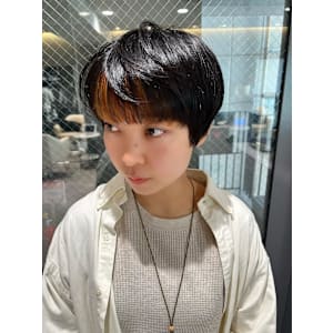 姫カットカールセミディシアーカラー