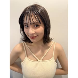 姫カットカールセミディシアーカラー