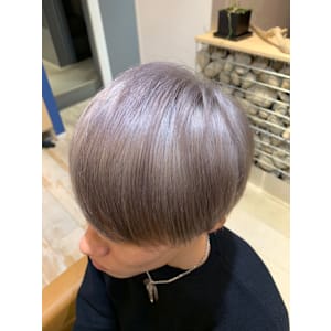 マッシュ×ミルクティーカラー