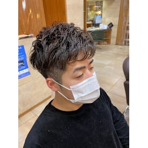 ツーブロックパーマ