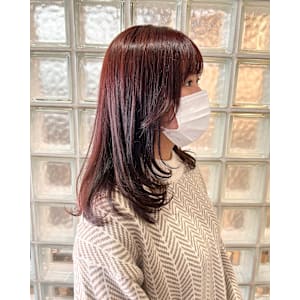 ロングレイヤースタイル