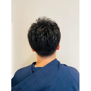 銀座八×ナチュラル×ツーブロック