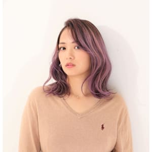 ペールラベンダーミディ