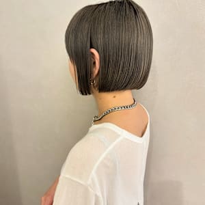 【&ONE 自由が丘】ミニボブ×ディープグレージュ