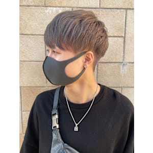 メンズヘア×シルバーヘア