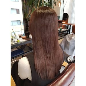 縮毛矯正×メテオカラー