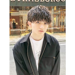 ツイストスパイラルパーマ-ウエットスパイラル福岡天神佐野