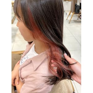 ［なつな］インナーレッド/顔周りレイヤー