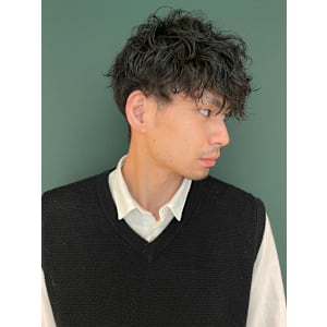 マッシュベリーショート/カルマパーマ