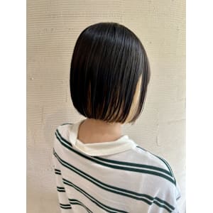 【MICHI refre店　佐藤彩】切りっぱなしボブ