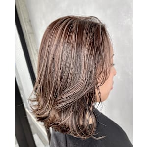 上品ハイライト/大人ハイライト/ベージュ