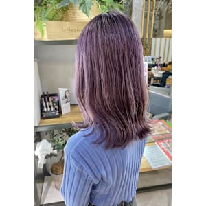 ピンクラベンダー/ブリーチカラー