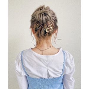 【お呼ばれヘア/佐藤杏丸】