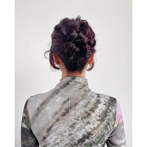 【お呼ばれヘア/佐藤杏丸】