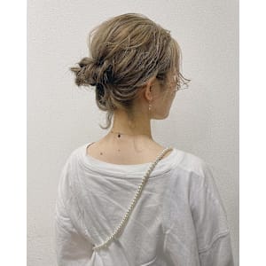 【お呼ばれヘア/佐藤杏丸】