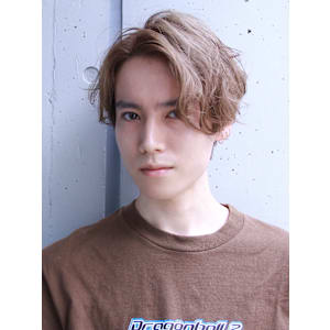 カルマパーマ/ベリーショート/センターパート