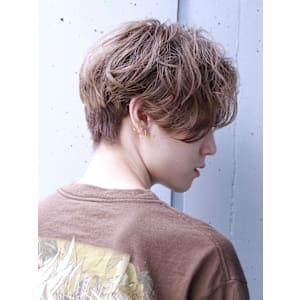 カルマパーマ/ベリーショート/センターパート - INCEPTION  GINZA 銀座【インセプション】掲載中