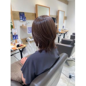 白髪ぼかし　セミディ　シアーカラー　【藤沢　藤沢駅】