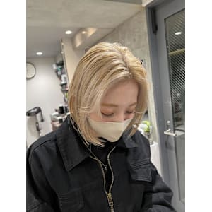 姫カットカールセミディシアーカラー