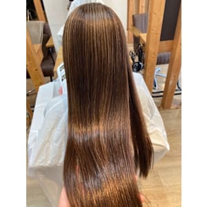 お客様髪質改善データ1405（梅雨対策ストレート）