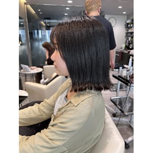 姫カットカールセミディシアーカラー