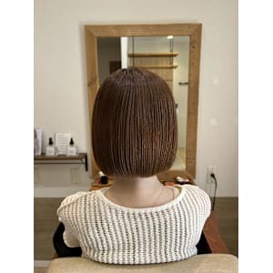 姫カットカールセミディシアーカラー