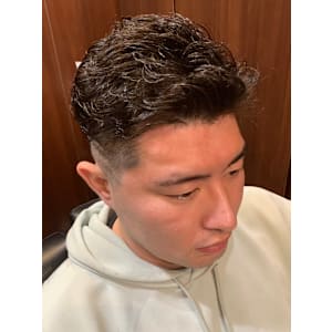 パーマ　五反田　理容室　床屋