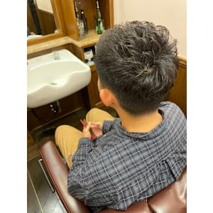 ショート　フェード　五反田　床屋　理容室