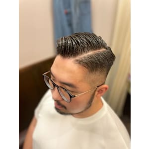 フェード　理容室　床屋　五反田