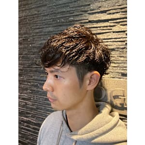 2ブロックショート　理容室　床屋　五反田