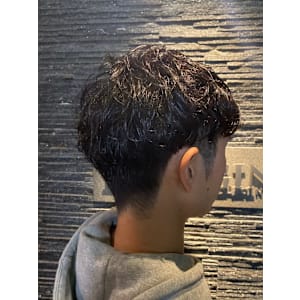 2ブロックショート　理容室　床屋　五反田