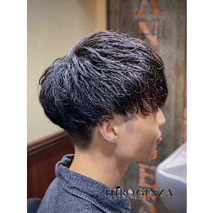 2ブロックマッシュ　理容室　床屋　五反田