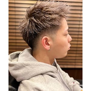 2ブロックショート　五反田　理容室　床屋