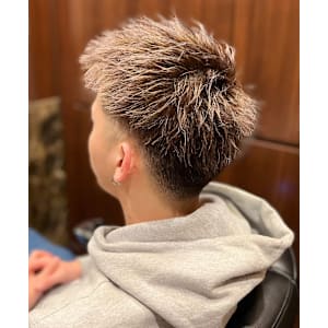 2ブロックショート　五反田　理容室　床屋