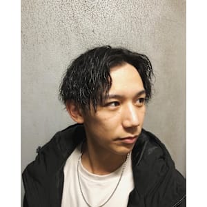 センタースパイラルパーマ