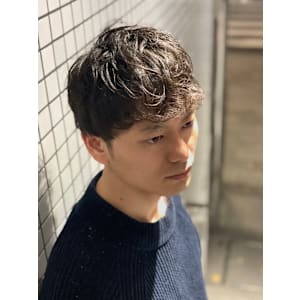 ゆるっとナチュラルパーマ - ヒロ銀座BARBER SHOP 名古屋本店【ヒロギンザバーバーショップナゴヤホンテン】掲載中