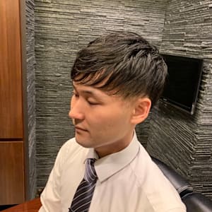 王道ツーブロックスタイル