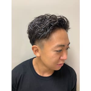 カット+形状記憶パーマ