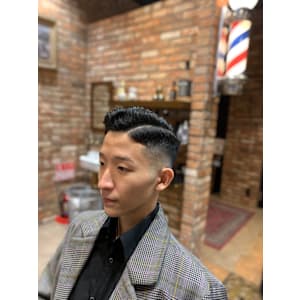 男を磨くスキンフェード《五反田／理容室/バーバー/ビジネス》