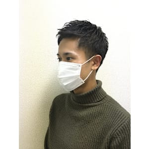 ツーブロックスタイル《五反田／理容室/バーバー/ビジネス》