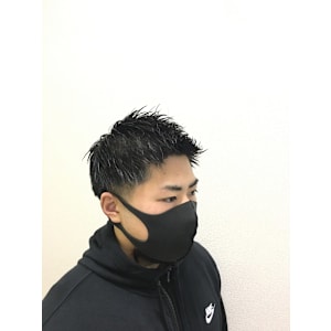 ツーブロックジェットモヒカン《五反田／理容室/バーバー》