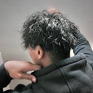 ツイストスパイラルパーマ《五反田／理容室/バーバー/ビジネス