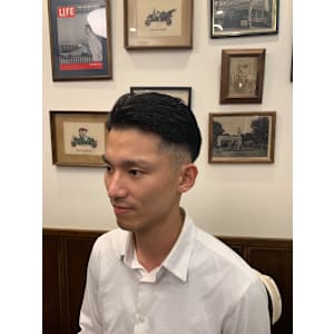 後ろ流しフェードスタイル