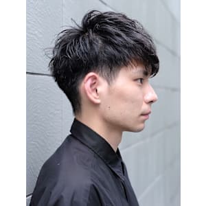 マッシュベリーショート/カルマパーマ