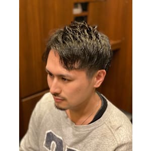 春オススメ！前上げ爽やかツーブロック！