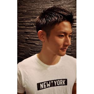 スパイキーツーブロックショート