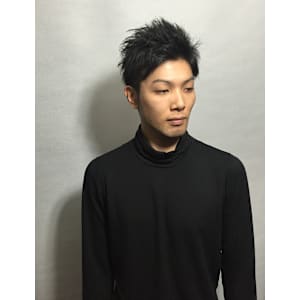 七三×ツーブロック