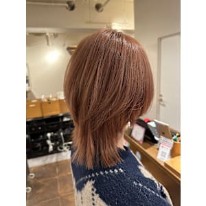 ウルフ×オレンジベージュ