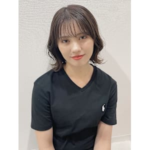 20代/30代/40代/ボブ/パーマ/くびれ/透明感