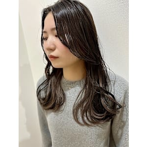 20代/30代/40代/インナーカラー/グレージュ/透明感